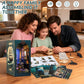 Book Nook Kits for mature-themeds - Ocean Mystery 3D Puzzle with LED | Pirate Shipwreck Diorama & Seashell Decor | Unique Gifts for Adventure Lovers (Blue)