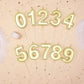 PHD CAKE 2.76 Inch Luxe Gold 1 Number Birthday Candles, Gold Number Candles, Cake Number Candles, Party Celebration