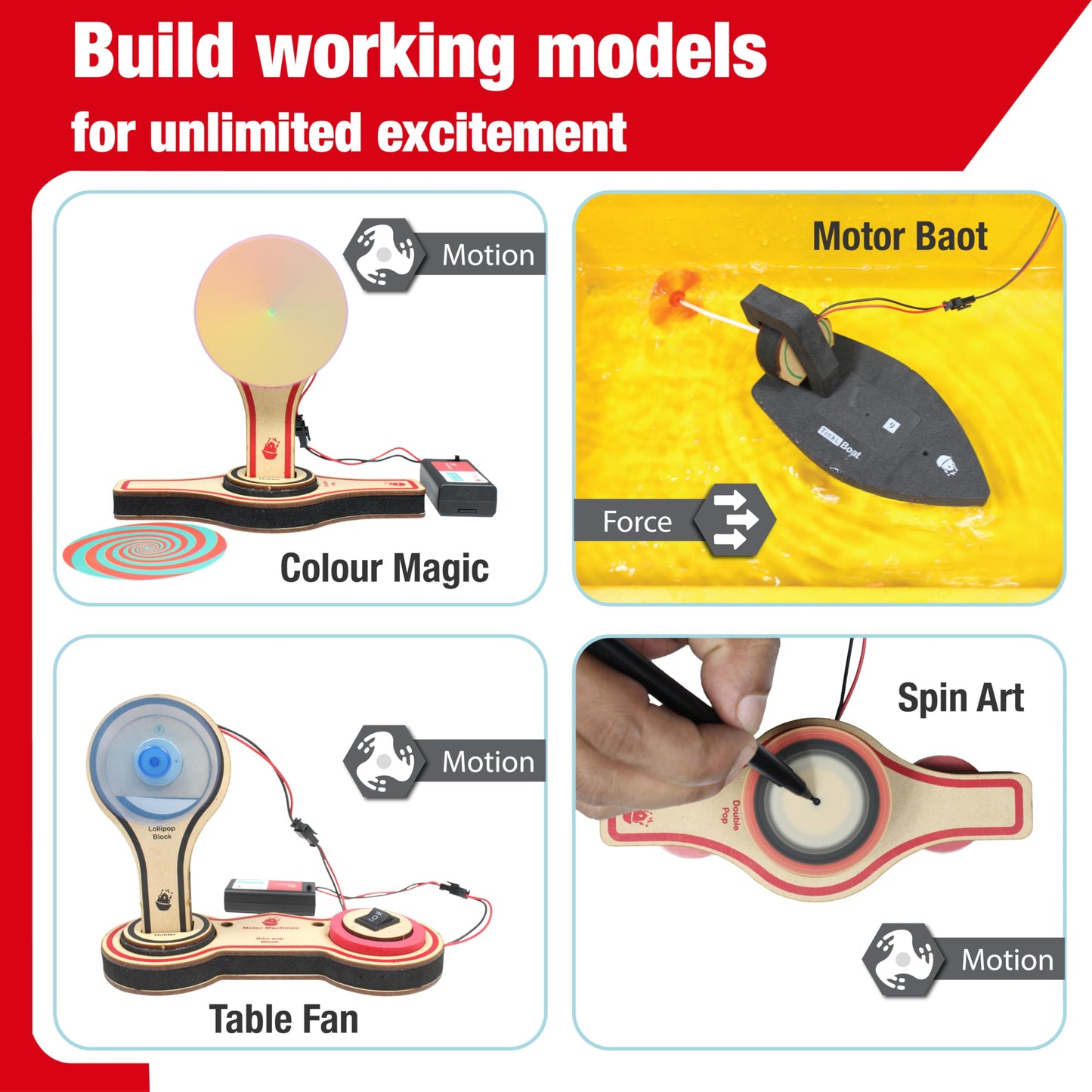 Butterfly Edufields 20In1 Stem Toys For Kids 5 6 7 8 9 10 Year Old | Stem Kits For Kids Age Ages 5-7 6-8 8-10 | Motor Machines P