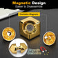 Dilabnba Metal Cube Fidget Spinner Toy For Kids Adults, Gold Cube Fidget Block Figner Spinner Focus 2 In 1 Spinning For Boys 3-1