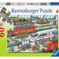 Ravensburger Railway Station Jigsaw Puzzle - Unique 60-Piece Puzzle For Kids, Anti-Glare Surface | Fsc-Certified Materials | Gre