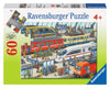 Ravensburger Railway Station Jigsaw Puzzle - Unique 60-Piece Puzzle For Kids, Anti-Glare Surface | Fsc-Certified Materials | Gre