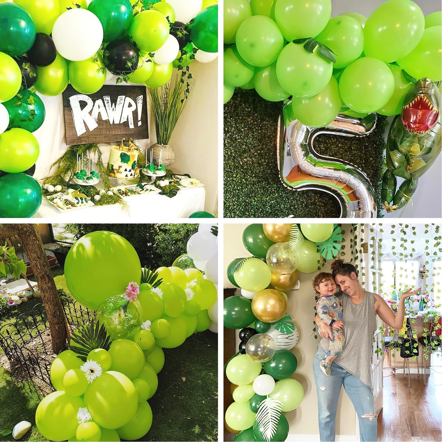 Partywoo Lime Green Balloons, 50 Pcs 12 Inch Lime Balloons, Yellowish Green Balloons For Balloon Garland Or Balloon Arch As Party Decorations, Birthday Decorations, Baby Shower Decorations, Green-Y6
