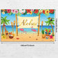 Hawaiian Aloha Party Decoration, Extra Large Summer Luau Beach Party Banner Backdrop Background Photography for Birthday Musical