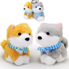 Jiaho 2 Pcs Shiba Inu Plush Toys, Soft Dog Stuffed Animals Plush Toy For Girls, Boys And Babies, Small Plush Doll, Mini Stuffed