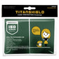 Titanshield (150 Sleeve/Green Small Japanese Sized Trading Card Sleeves Deck Protector For Yu-Gi-Oh, Cardfight!! Vanguard & More