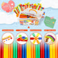 Ggiibro Straw Constructor Toys Stem Building Toys 800Pcs Toys For 3+ Year Interlocking Plastic Toys Engineering Toys Thin Tube B
