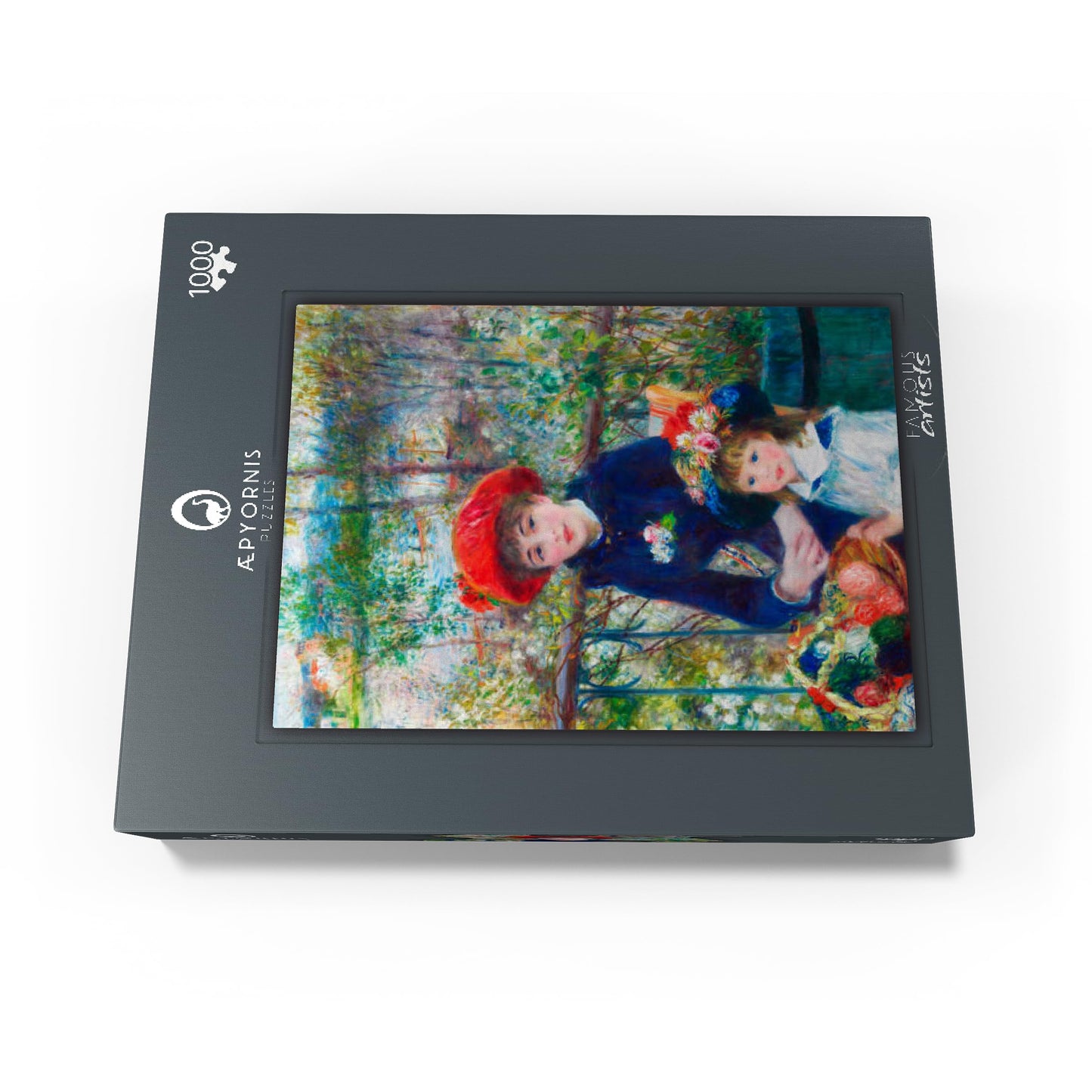 Mypuzzle Two Sisters On The Terrace 1881 By Pierre-Auguste Renoir - Premium 1000 Piece Jigsaw Puzzle For Adults
