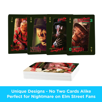 Aquarius A Nightmare On Elm Street Playing Cards - Noes Themed Deck Of Cards For Your Favorite Card Games - Officially Licensed Merchandise & Collectibles