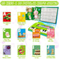 Eooleow Kids Piano Book Toys - 20 Keys Kids Keyboard Piano Educational Music Toys, Children Gifts & Toddler Toys For 3 4 5 Year