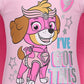 Paw Patrol Skye Toddler Girls Cosplay T-Shirt Tulle Tutu Cape And Mask 4 Piece Outfit Set 4T
