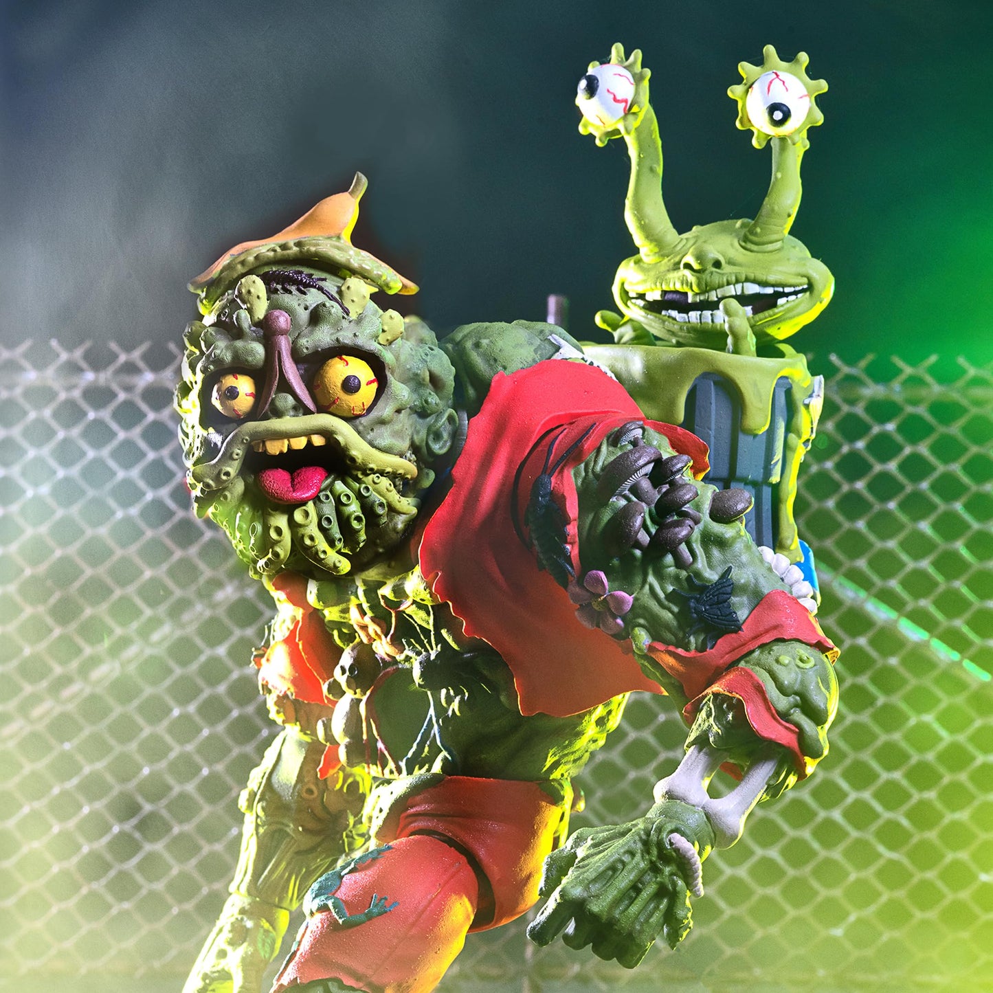 Super7 Ultimates Teenage Mutant Ninja Turtles Muckman And Joe Eyeball - 7' Tmnt Action Figure With Accessories Classic Cartoon Collectibles And Retro Toys