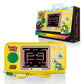 My Arcade Pocket Player Handheld Game Console - 3 Built-in Games, Small, Yellow, Model DGUNL-3248, Full Color Display, Speaker, Headphone Jack