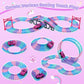 Track Set Magic Toy Car for Kids, 144Pcs Flexible Race Car Tracks with 360 Loop Slope Ramp, Glow in The Dark Car, Construction T