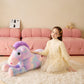 Tumyay Giant Unicorn Stuffed Animal Plush Soft Toy,43'' Large Unicorn Toys Jumbo Cute Big Size Huge Plushy Fluffy Fat Plushie,Bi