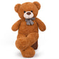 Giant Teddy Bear Stuffed Animals Plush Toy Cute Life Size Big Plush Teddy Bear For Kids Girlfriend, Soft Stuffed Bear Animals Fo