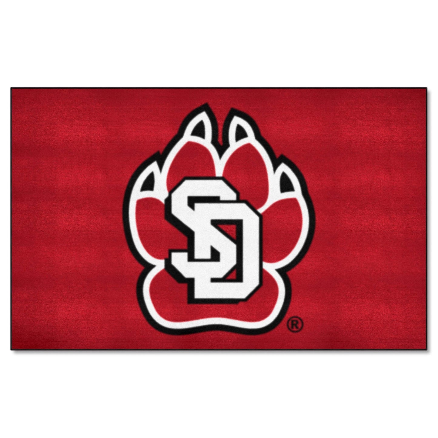 FANMATS 3038 South Dakota Coyotes Ulti-Mat Rug - 5ft. x 8ft. | Sports Fan Area Rug, Home Decor Rug and Tailgating Mat