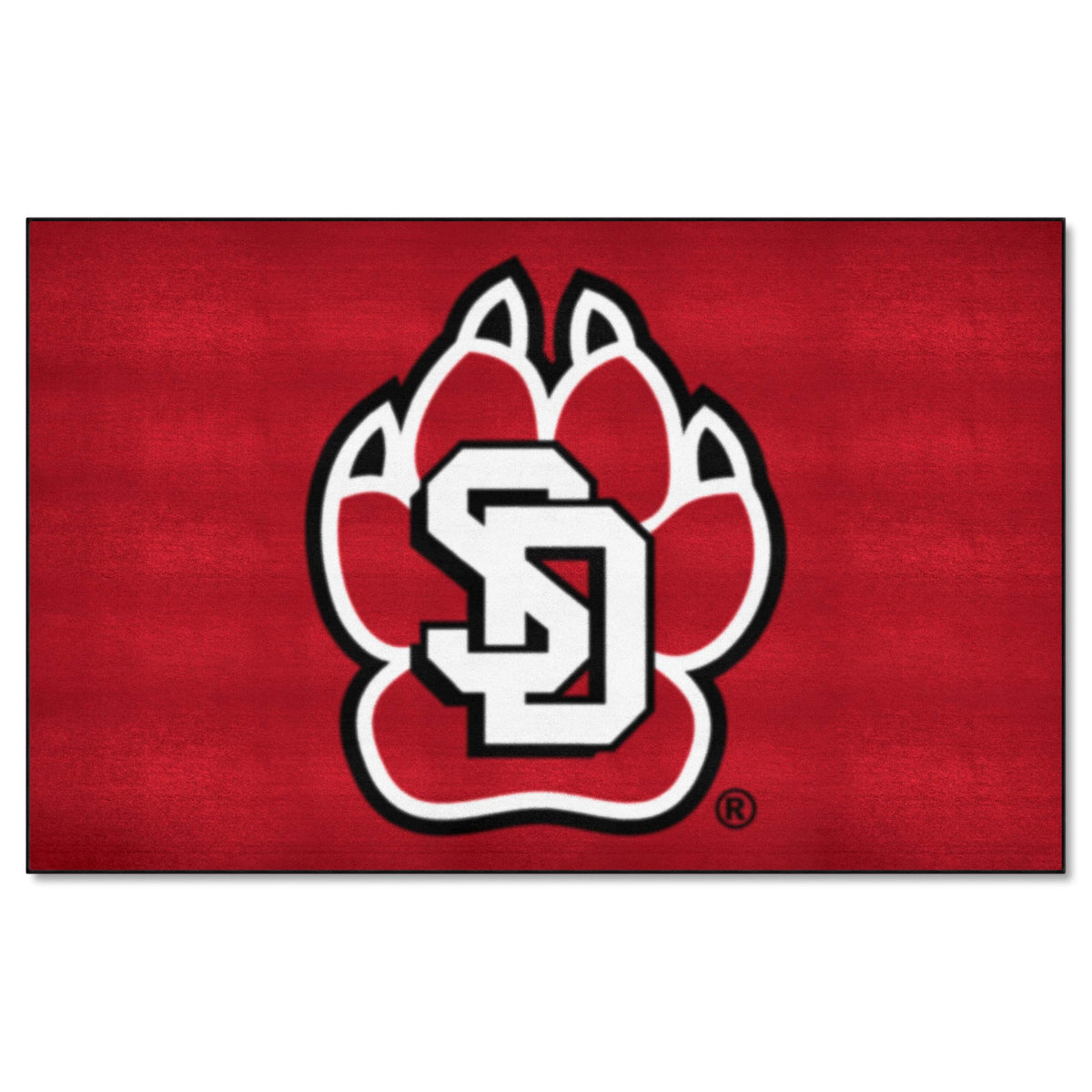 FANMATS 3038 South Dakota Coyotes Ulti-Mat Rug - 5ft. x 8ft. | Sports Fan Area Rug, Home Decor Rug and Tailgating Mat