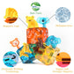 Megagontiles 108 Pcs Zoo Animals Magnetic Tiles Set | Magnet Building Blocks Farm World Toys | Stem Authenticated| Magnetic Animals For Kids Age 3 4 5 6 7 8 Toddlers Boys Girls
