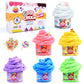 Toysbutty Butter Slime Making Kit Super Soft Non Sticky 6 Color Pack In Gift Box, Stretchy Scented Butter Slime Ice Cream Toy Wi