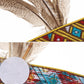 Abaodam Feather Headpiece American Headband Indian Headdress Costume Native American Indian Inspired chief for Festival Carnival