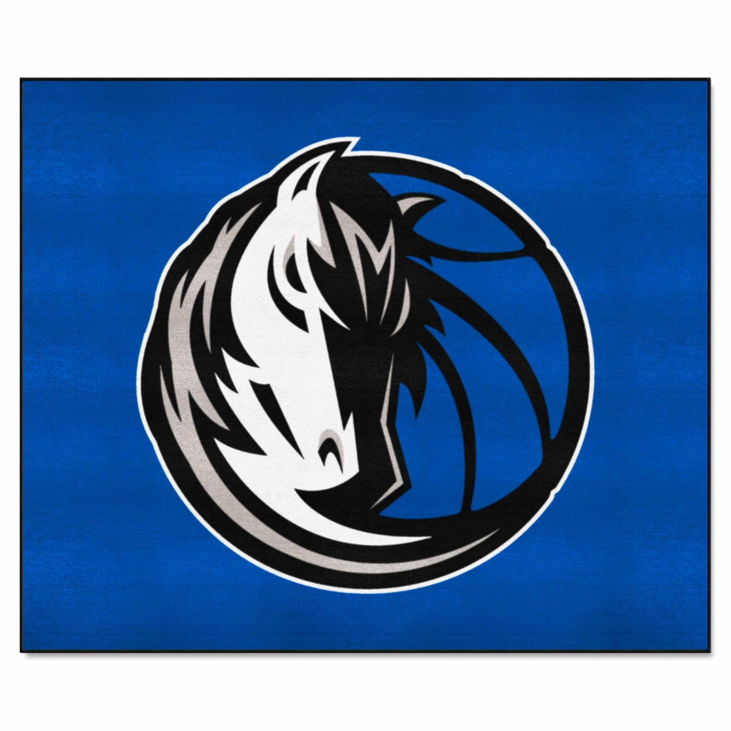 FANMATS 19435 Dallas Mavericks Tailgater Rug - 5ft. x 6ft. Sports Fan Area Rug, Home Decor Rug and Tailgating Mat
