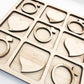 Wedding Themed Tic Tac Toe Board Game, 5X5 Inches Unfinished Wood Diy Painting Craft Kit For Kids With Wooden Avtrboutique Valen