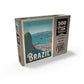 Mypuzzle Brazil: Rio De Janeiro Harbor View, Vintage Poster - Premium 500 Piece Jigsaw Puzzle For Adults