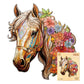 Wooden Puzzles For Adults, Wooden Horse Puzzles, 200 Pieces Puzzles For Adults, Birthday Gifts For Puzzle Lover, Wooden Jigsaw Puzzles (M-11.4 * 11In)