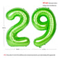 Number Balloons 40 Inch Green Birthday Party Decorations 29St Digital Jumbo Helium Foil Mylar Balloon