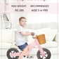 KRIDDO 2 in 1 Wooden Kids Tricycle and Balance Bike for 1-4 Years Old, No-Pedal Tricycle and Toddler Balance Bike with Basket an