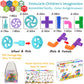 FUBAODA 96 Pcs STEM Learning Pipe Tube Toys - Multicolor Building Blocks Set with Wheels, Spouts & Joints for Kids Ages 3+