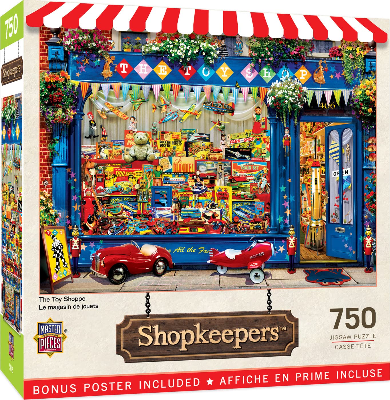 MasterPieces 750 Piece Jigsaw Puzzle for Adults, Family, Or Youth - The Toy Shoppe - 18x24