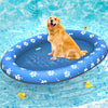 Pet Soft Dog Float Raft - Inflatable Dog Swimming Float for Summer (Paws)