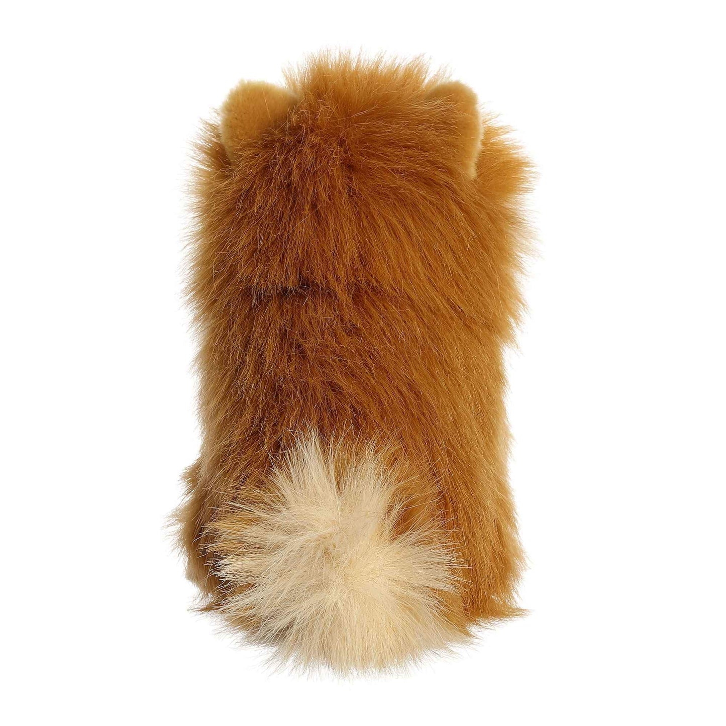 Aurora® Adorable Miyoni® Tots Pomeranian Pup Stuffed Animal - Lifelike Detail - Cherished Companionship - Brown 9 Inches