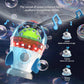 Bubble Machine  Automatic 360 Rotatable Rocket Bubble Blower Machine with 2 Fans Lights Music for Kids Toddlers 1-3 Bubble Maker Machine for Indoor Outdoor Wedding Party Birthday Gifts