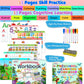 Alianfly Preschool Learning Activities Educational Workbook - Toddler Prek Montessori Handwriting Practice Activity Tracing Toys Busy Book For Kids, Autism Learning Materials And Abc Learning Book
