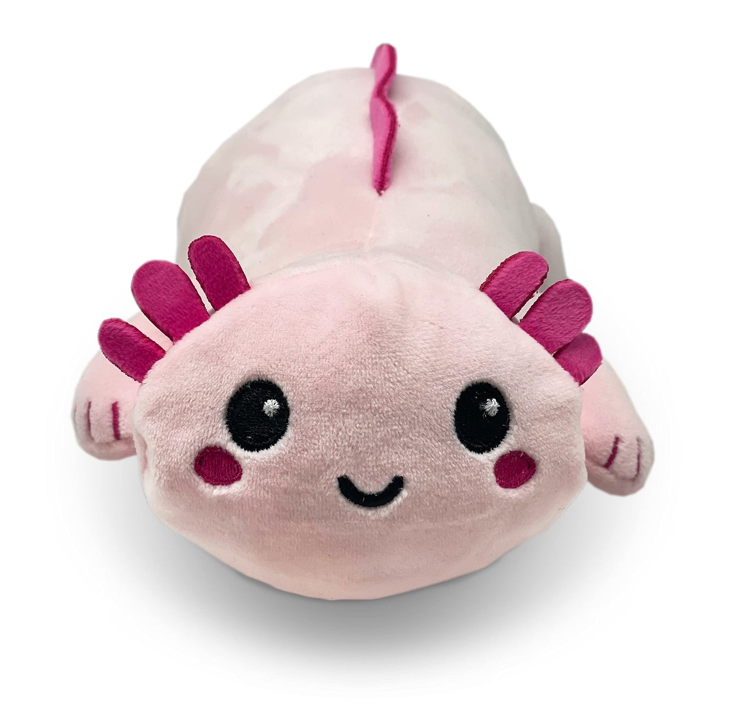 Hatchkinz | Reversible Axolotl To Egg Plushie | Happy + Sad | Show Your Mood | Stress Relief Plush 8''