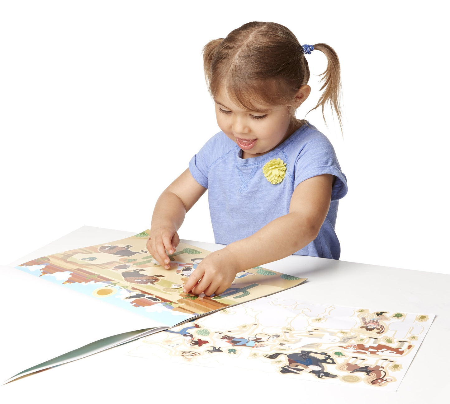 Melissa & Doug Reusable Sticker Pads Set - Adventure Theme, 245+ Colorful Stickers, Wood Material, Model 9115