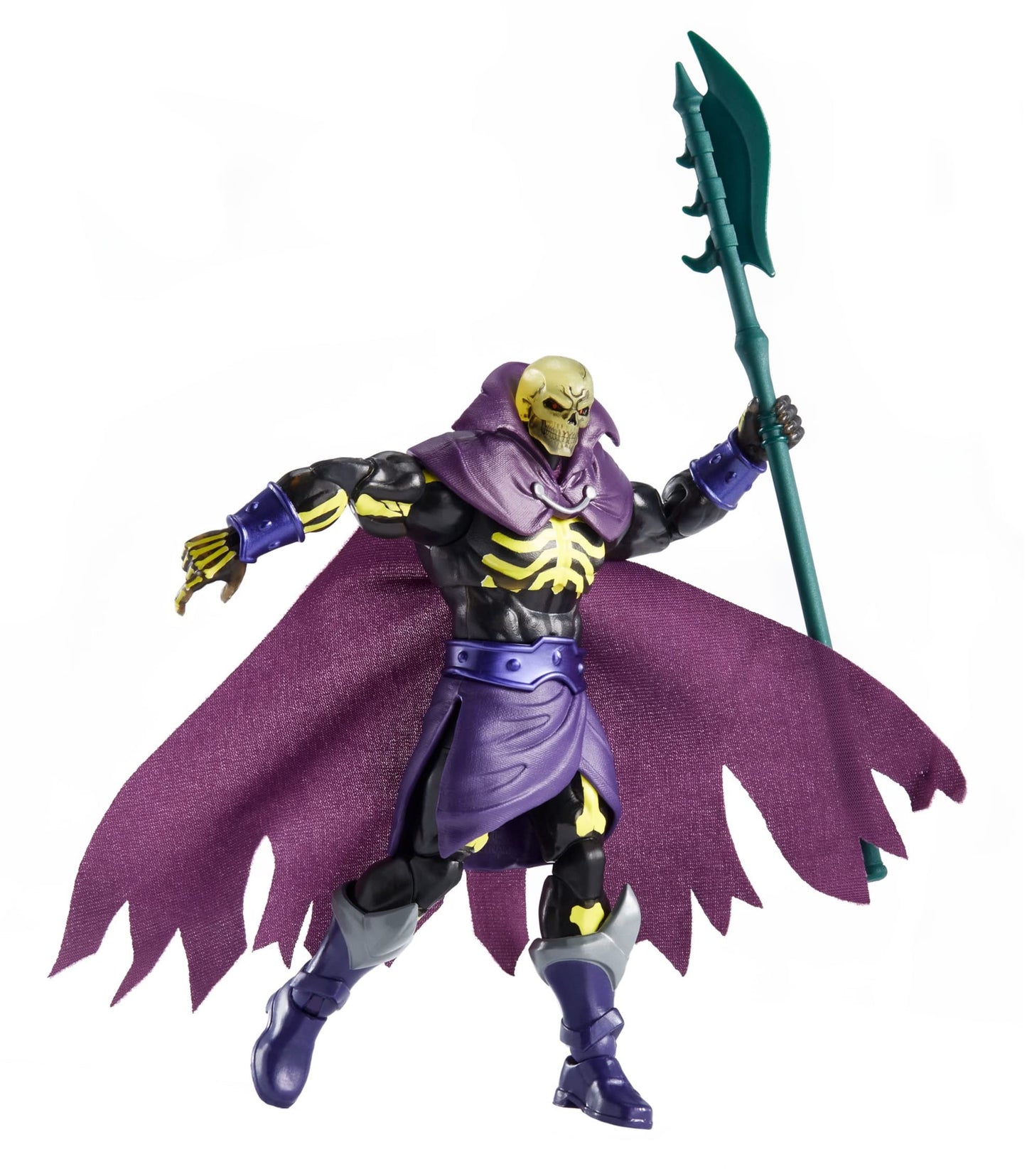 Masters Of The Universe Masterverse Scare Glow Action Figure With Glow-In-The-Dark Head & Accessories, 7-Inch Motu Collectible Gift For Fans 6 Years Old & Up
