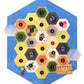 Valentines Love Letter Scenario Hex And Heart Meeple Tokens Holiday Expansion Compatible With Catan'S Settlers Of Catan And Cata