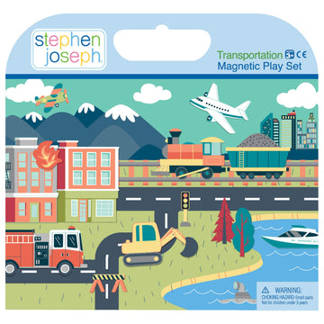Stephen Joseph Magnetic Play Set Transportation