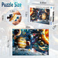 Diiopoty Puzzles For Adults Jigsaw 500 Piece Space Traveler Solar System Exploration Galaxy Outer Astronaut For Family Fun Games