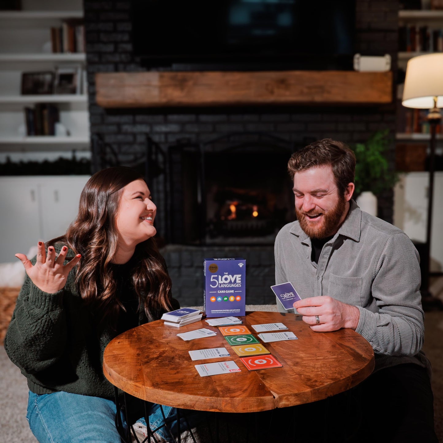 The 5 Love Languages Card Game, Discover More About Yourself & Your Partner, 300 Prompt Cards To Spark Deep, Meaningful Conversa