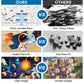100 Piece Astronaut Puzzles for Kids Ages 6-8 8-10 - Space t Jigsaw Puzzles - 100 Piece Senior Jigsaw Puzzle for Toddlers Kids Puzzles Ages 3-5 Toys Birthday Gifts for Boys Girls -15 x 19