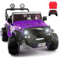 2024 Two (2) Seater Ride On Kids Car Truck w/Remote | Large 24V Power Kid Car to Drive in 3 Speeds, Battery Swap, Leather Seat, 
