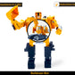 5 Pack Transtruck Transforms To Tractor And Robot Action Figures Combine Into 1 Giant Robot - Holiday, Birthday Gift Tractors Ro