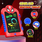 LCD Writing Tablet for Kids: Spidolapse Colorful Doodle Board & Drawing Pad Toys for 3 4 5 6 7 8 Year Old Boys Girls Toddler Eas
