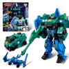 Quantum Heroes Dinoster Transforming Toys, 2-In-1 Transforming Robot Stego Blast Wing, 6.7-Inch Action Figure Children'S Robot T