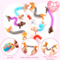 Joyin 30 Packs Valentines Day Animal Pop Tubes Fidget Toys, Stretchy Tube Stress Relief Fidget Toy For Kids Valentine'S School Classroom Exchange Gift Rewards And Goodie Bag Filler